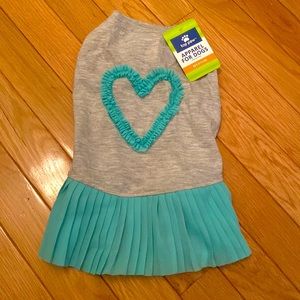 Top Paw Heart Dress size Medium